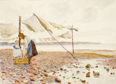 De kust door Marmaduke C. William Flower